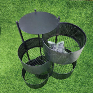 5 Layer Round Shape Kitchen Rack